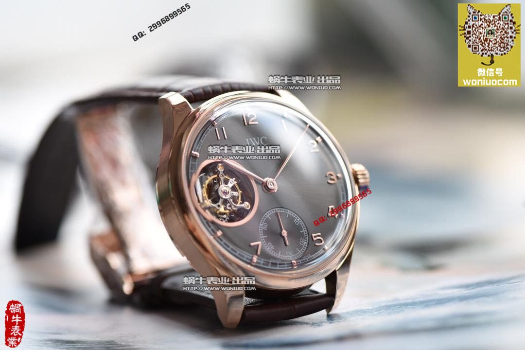 【实拍图鉴赏】TF厂1:1高精仿手表之万国葡萄牙系列IW546301  顶级陀飞轮男表！ / WG259