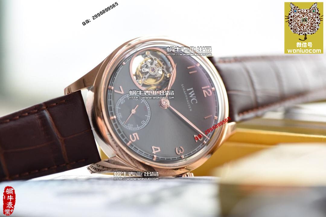 【实拍图鉴赏】TF厂1:1高精仿手表之万国葡萄牙系列IW546301  顶级陀飞轮男表！ / WG259