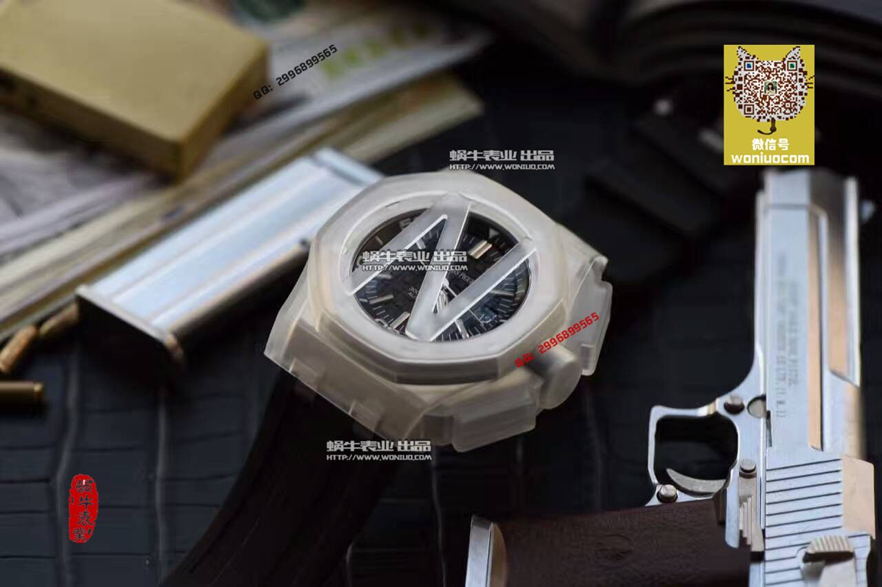 【实拍图鉴赏】N厂神器-爱彼复刻高仿AP皇家橡树离岸经典15703ST.OO.A002CA.01男士手表 / AP031B