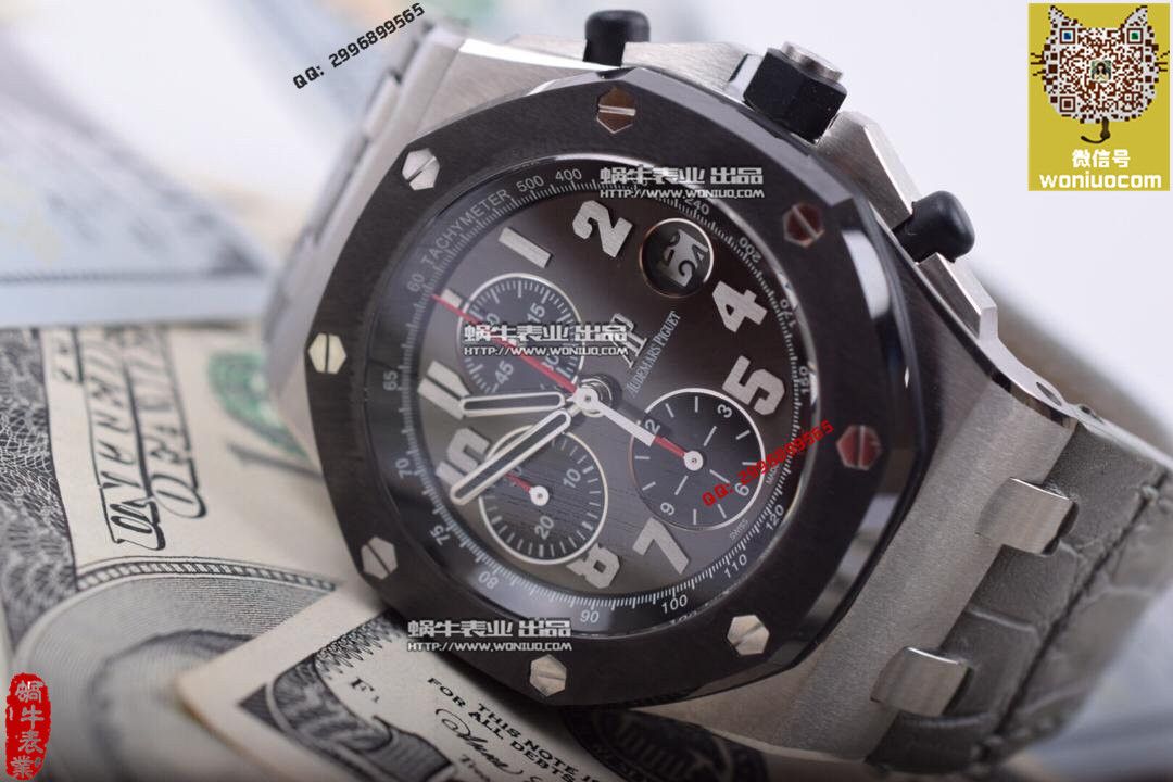 【实拍图鉴赏】JF厂1:1复刻高仿手表之爱彼AP皇家橡树离岸262191O.OO.D005CR.01男表 / JFAP262191O