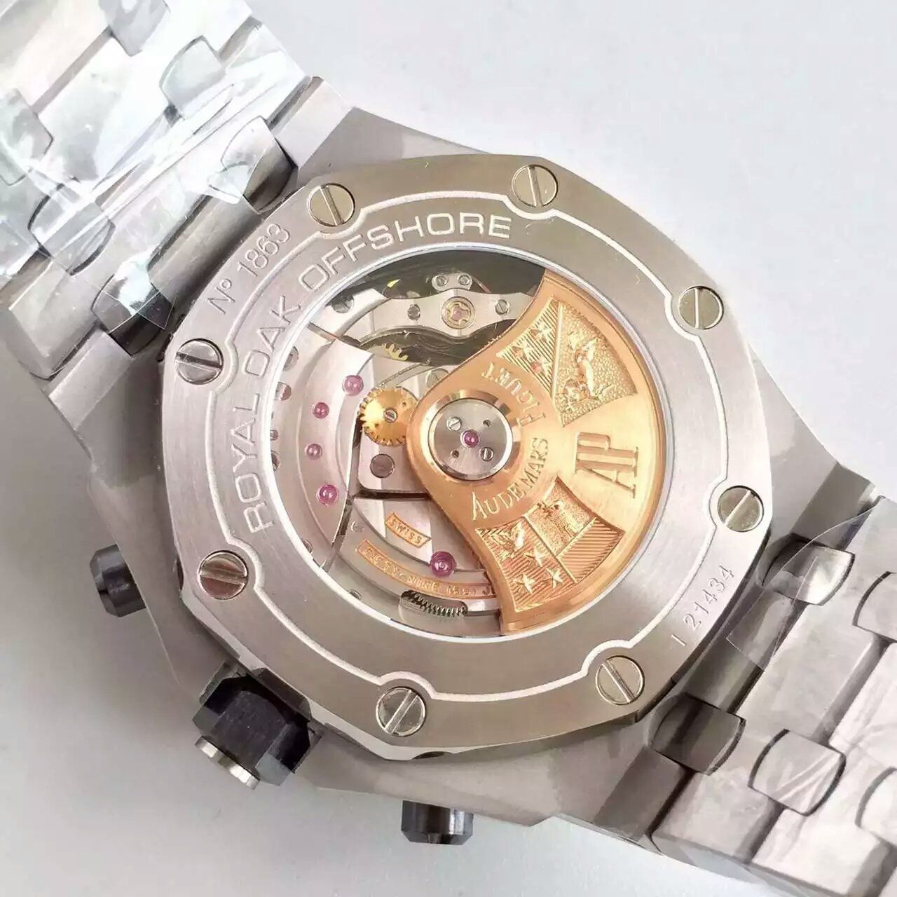 【JF厂超A高精仿】爱彼皇家橡树离岸型系列26470ST.OO.A027CA.01机械腕表《钢带》 / AP001.1