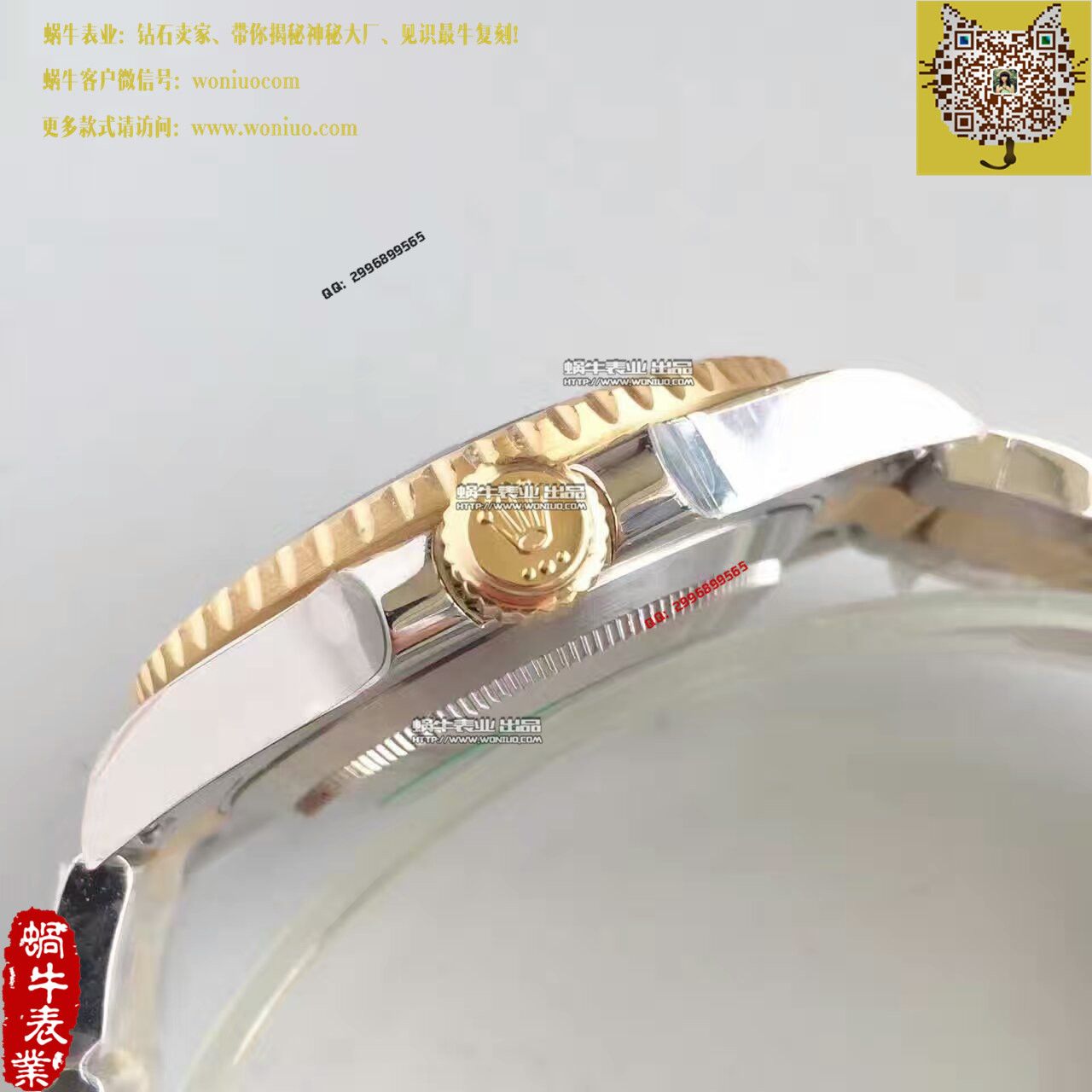 【N厂V7版一比一复刻高仿手表】劳力士潜航者型系列116613LB-97203 蓝盘镶钻腕表 / R030