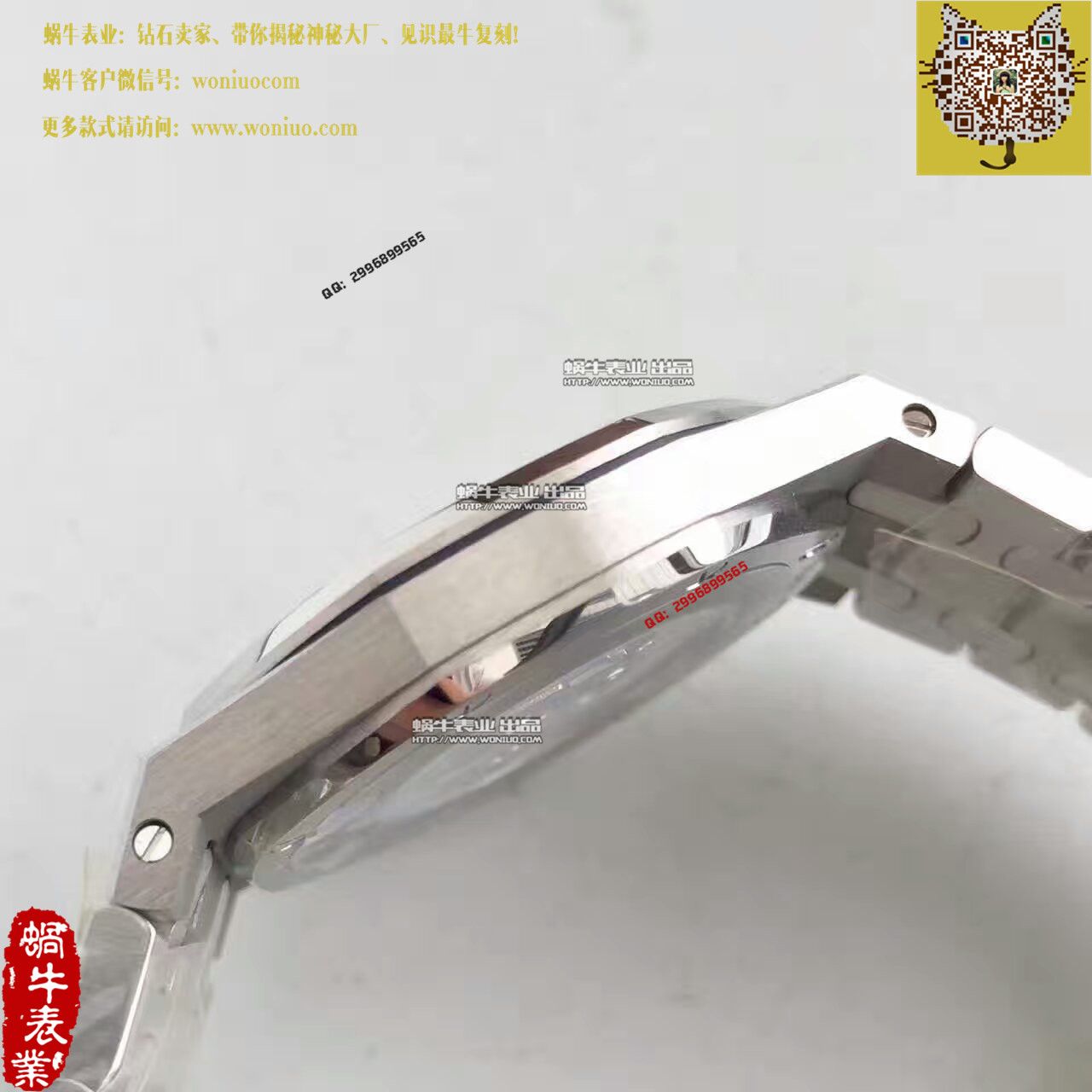 【JF厂一比一高精仿手表】爱彼皇家橡树系列67650ST.OO.1261ST.01女士腕表 / AP100