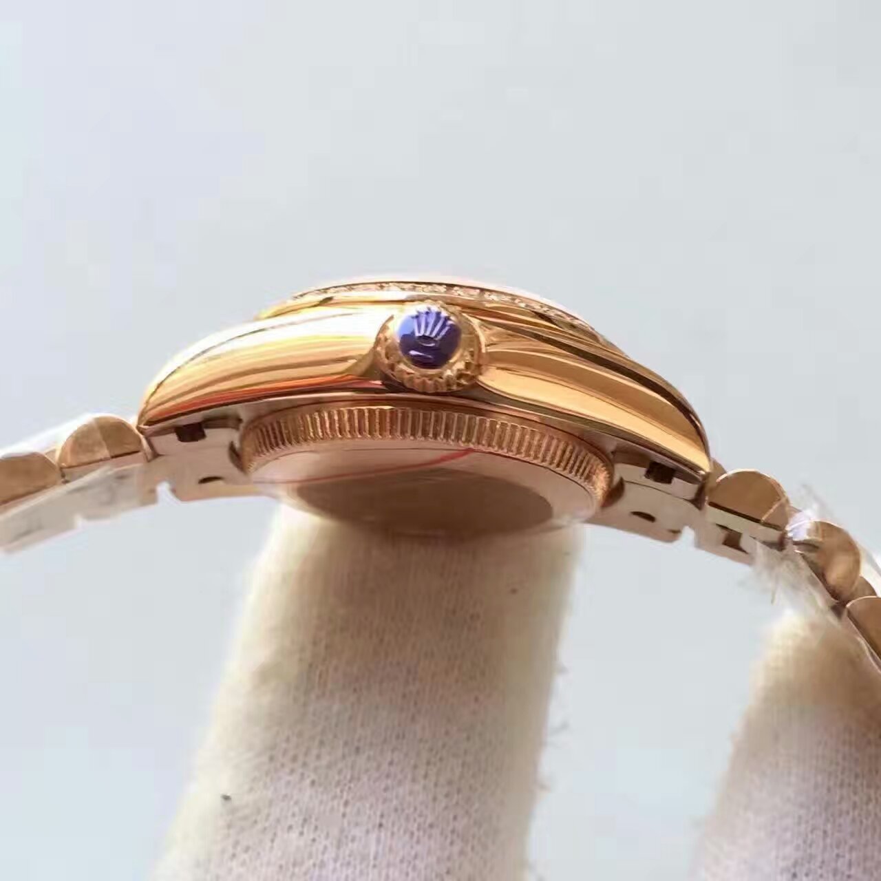 【台湾厂1:1高仿精仿手表】劳力士女装日志型系列279135RBR-83345腕表 / R145