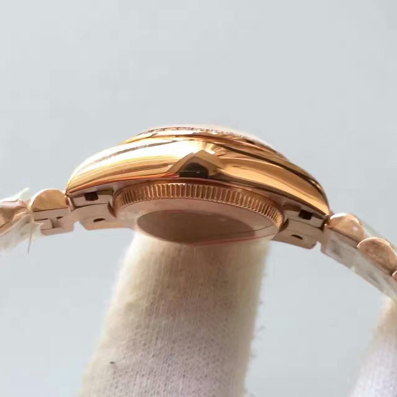 【台湾厂1:1高仿精仿手表】劳力士女装日志型系列279135RBR-83345腕表 / R145