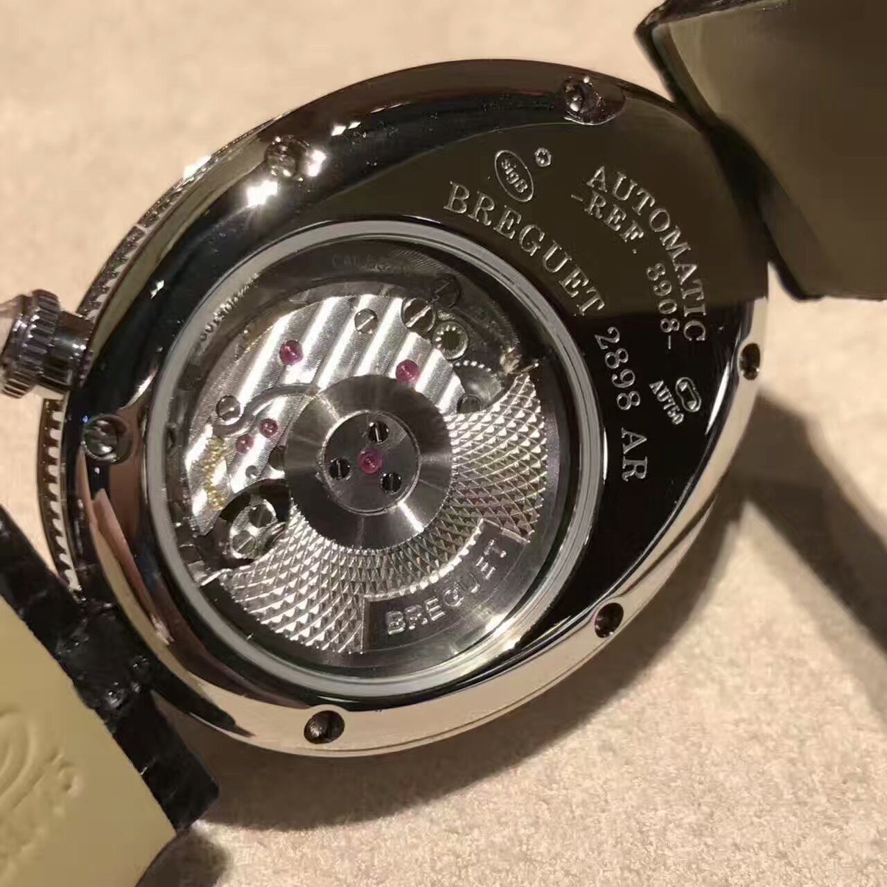 高仿宝玑 BREGUET - 那不勒斯皇后系列 8928BB/51/844 D00D 女士手表 BAJ017 女士手表 / BAJ017