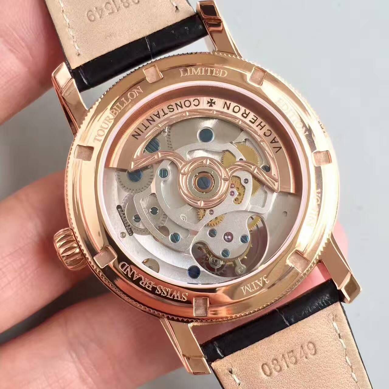 【LH厂顶级1:1高精仿手表】江诗丹顿传袭系列6500T/000P-B100真陀飞轮腕表 / JS181