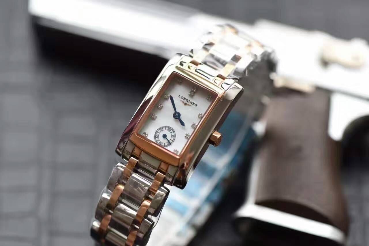 【KZ台湾厂超A高仿手表】浪琴优雅系列L5.155.5.71.7女士石英腕表 / L042