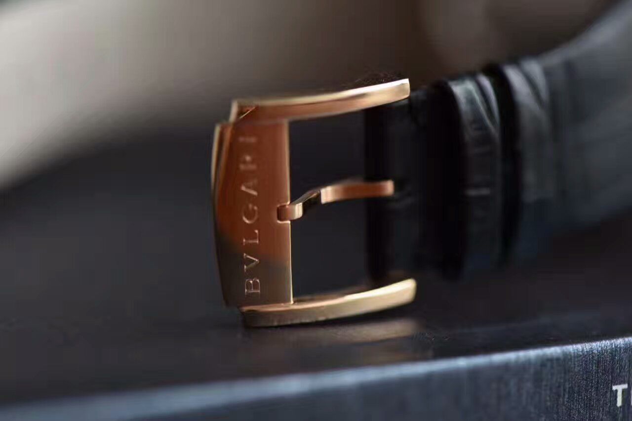 【TF厂1:1复刻高仿手表】宝格丽OCTO系列《手动陀飞轮》102346 BGOP40BGLTBXT腕表 / BG009