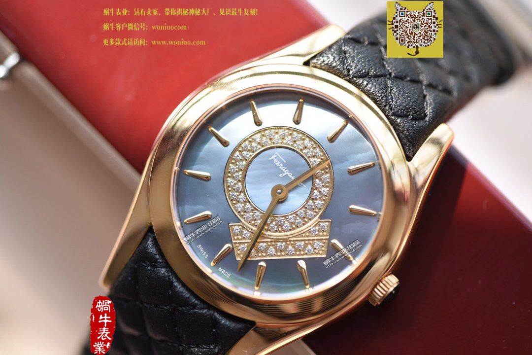 原单正品❣真正的美表菲拉格慕新款FG4女士腕表 / 菲拉格慕FG4