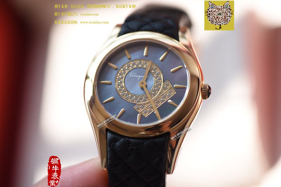 原单正品❣真正的美表菲拉格慕新款FG4女士腕表 / 菲拉格慕FG4