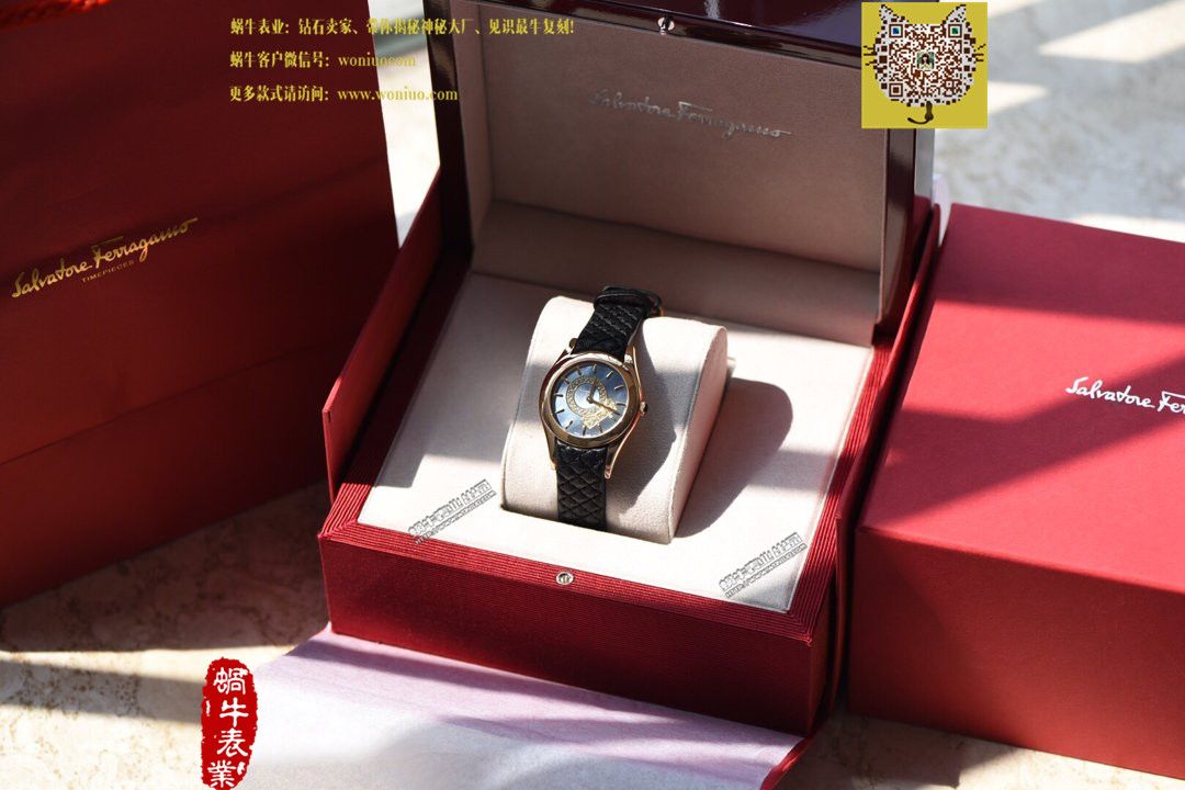 原单正品❣真正的美表菲拉格慕新款FG4女士腕表 / 菲拉格慕FG4