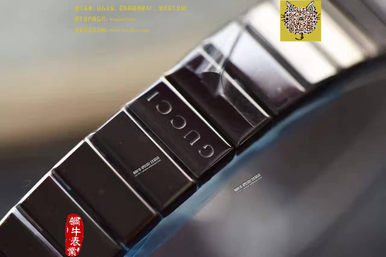 【正品原单】爆款GUCCI广告主打款精钢石英女表 / GUC01