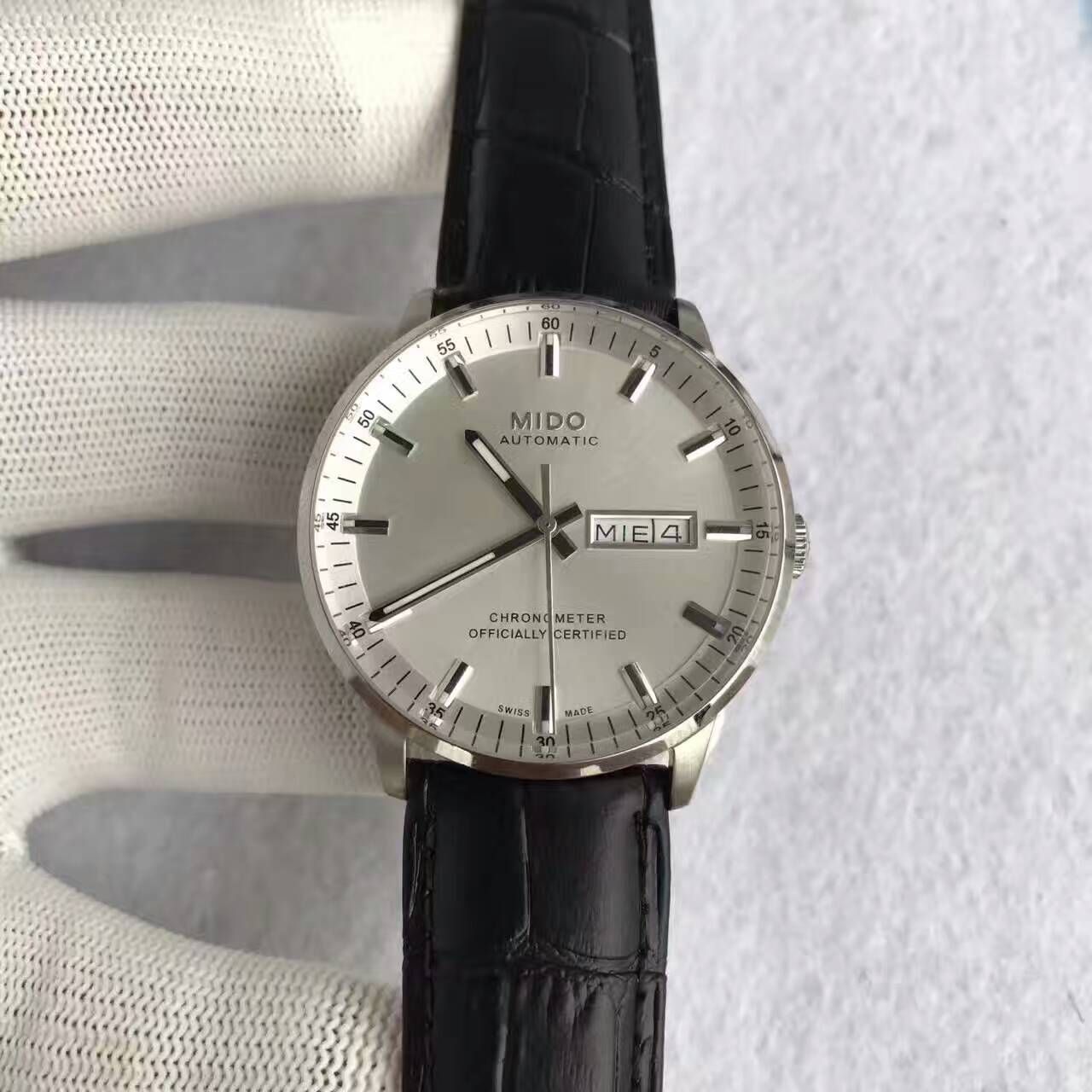 【台湾厂一比一超A高仿手表】美度指挥官系列M021.431.16.031.00腕表 / MD05