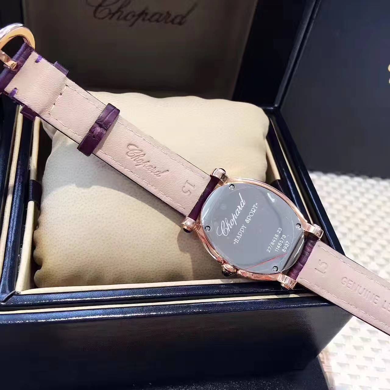 【一比一超A高仿手表】邦经典全新升级版Happy Sport系列278546女士腕表 / XB008