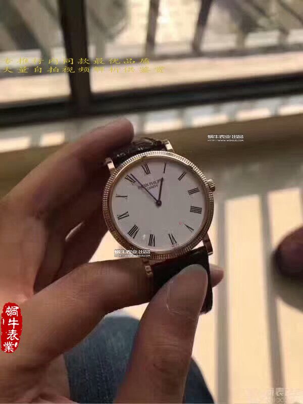 【台湾厂一比一超A高仿手表】百达翡丽5120 Calatrava古典表系列腕表 / BD214