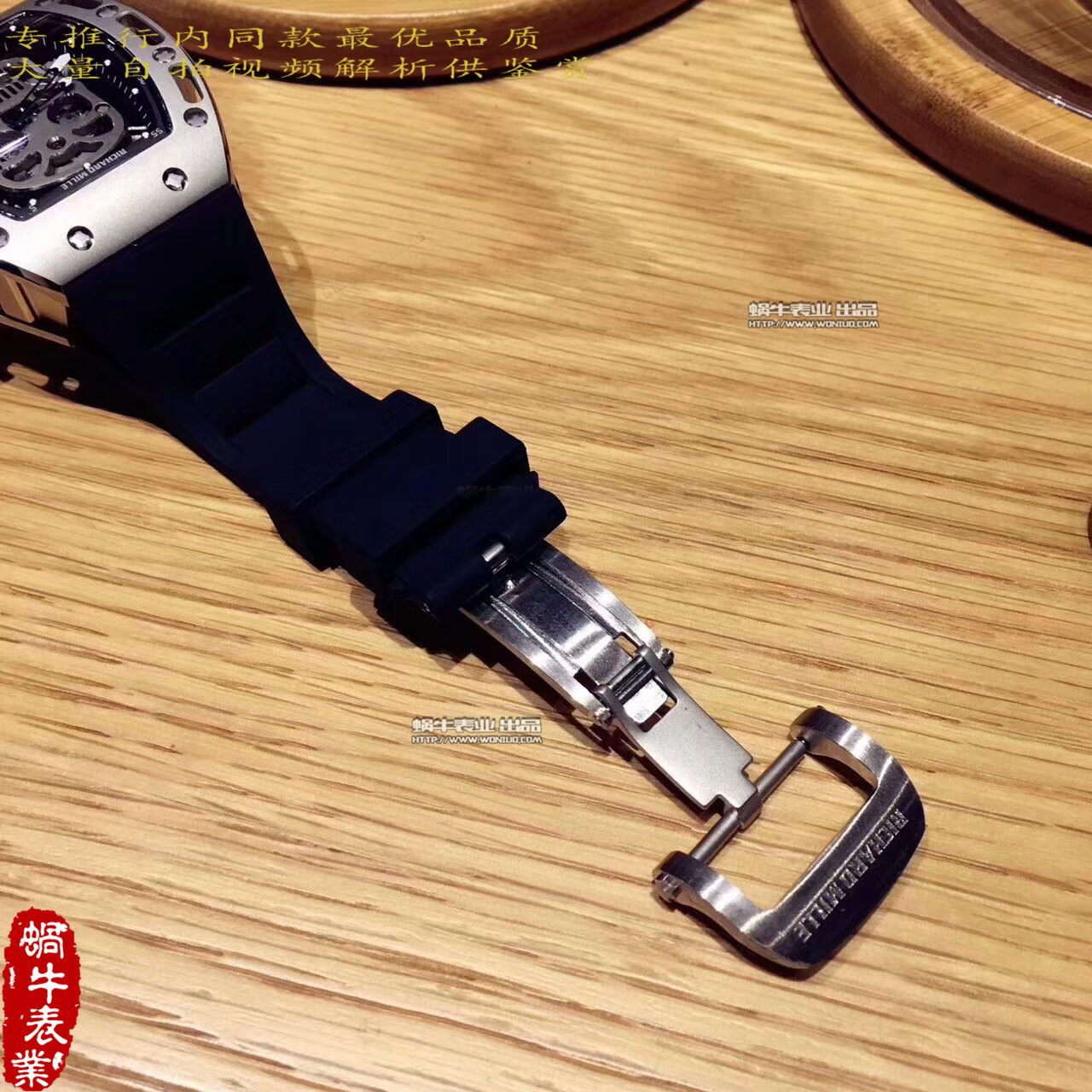 【KV一比一超A高仿手表】理查德.米勒男士系列RM 052银面骷髅头腕表 / RM 052B