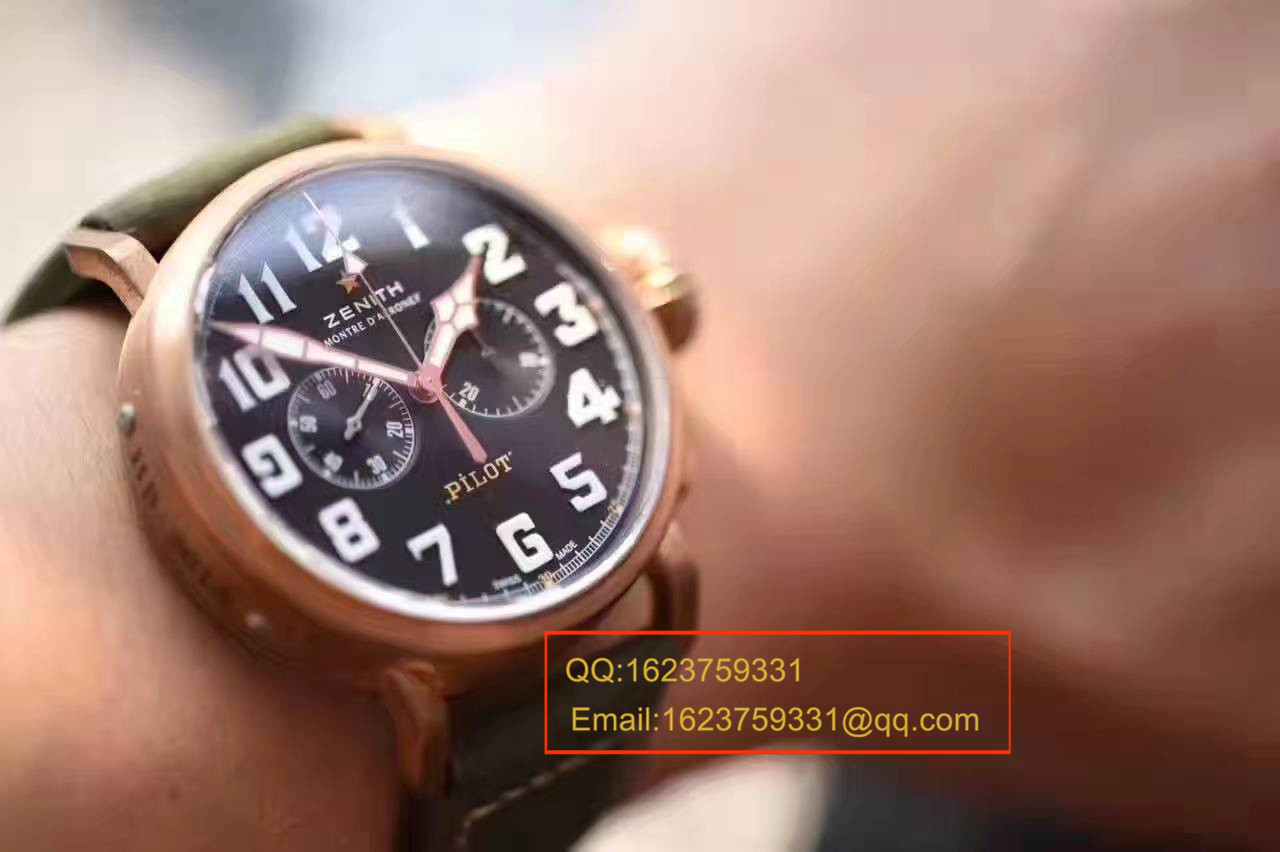 【XF厂一比一超A高仿手表】真力时飞行员系列29.2430.4069/21.C800腕表 / ZSL030