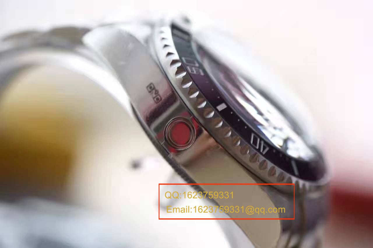 【独家视频解析】N厂V7版本超A高精仿手表劳力士海使型系列116660-98210 蓝盘腕表(蓝面渐变蓝鬼王)  / RBD0551