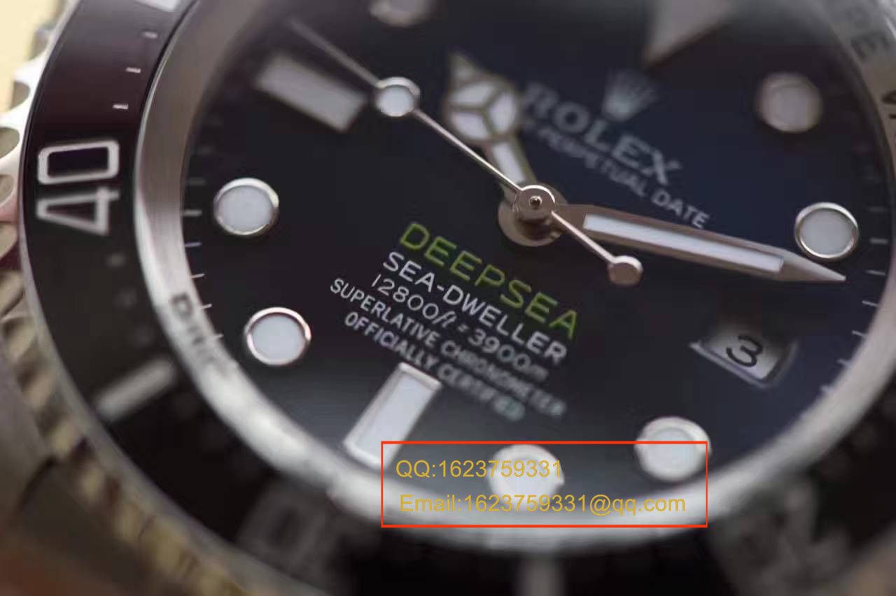 【独家视频解析】N厂V7版本超A高精仿手表劳力士海使型系列116660-98210 蓝盘腕表(蓝面渐变蓝鬼王)  / RBD0551