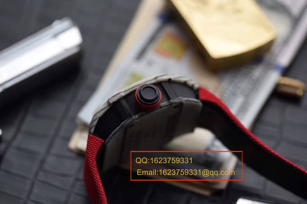 【RM厂顶级1:1复刻高仿手表】理查德米勒首款白面碳纤维腕表RM27-02--轻盈如羽毛 / RMBC27-02