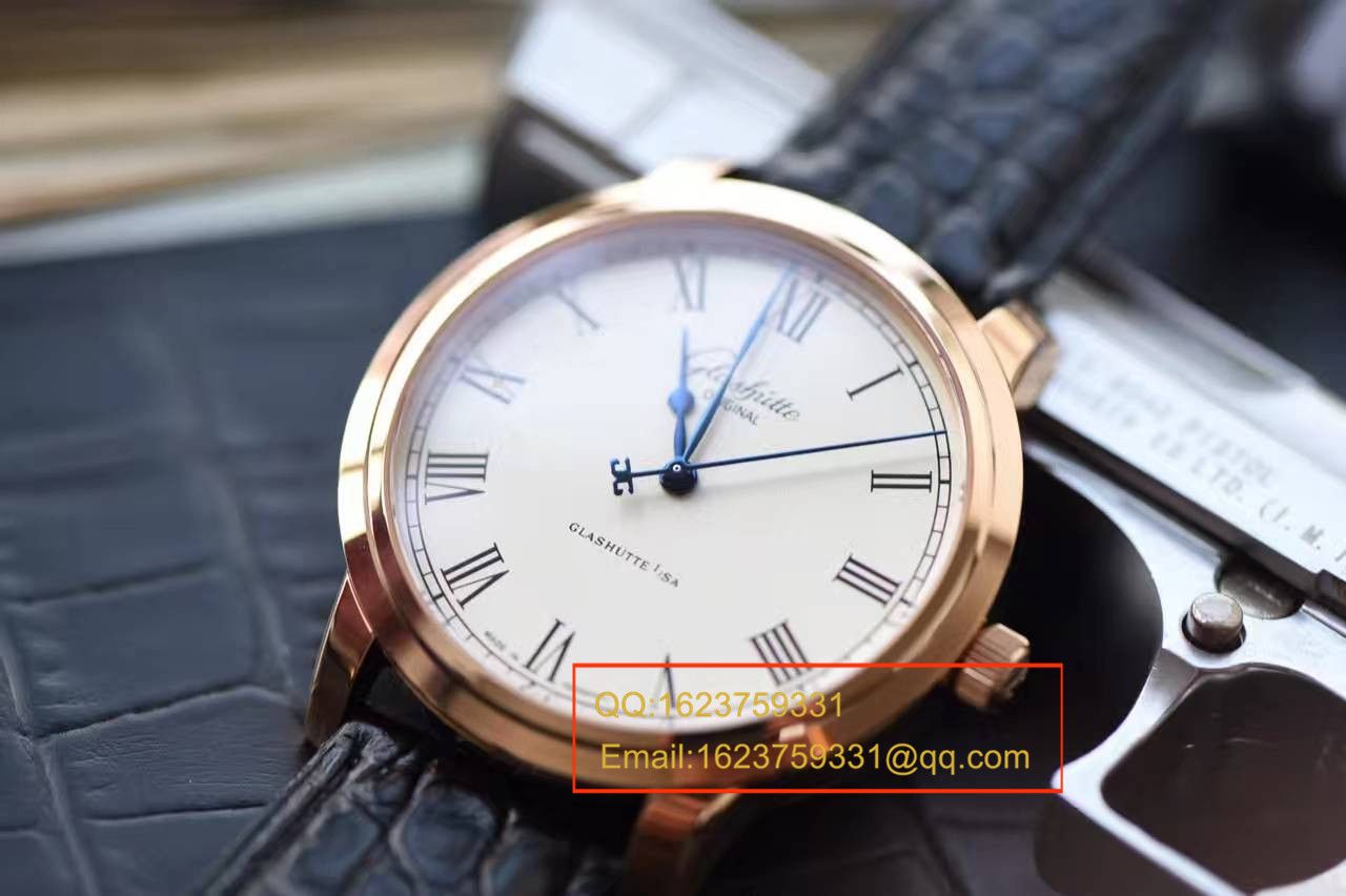 【独家视频解析】FK一比一精高仿手表格拉苏蒂原创精髓系列1-39-59-01-05-04腕表 / GLAB037