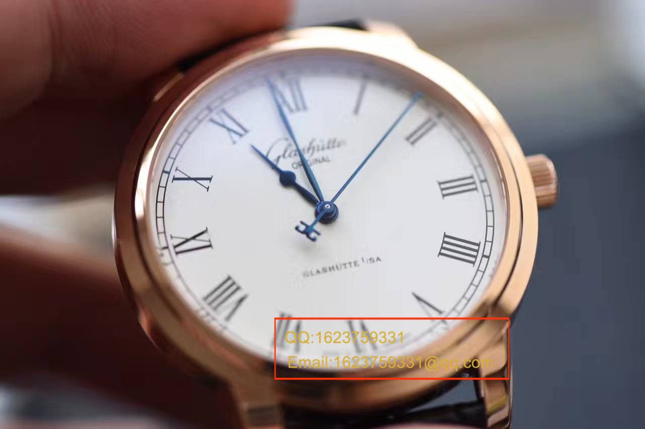 【独家视频解析】FK一比一精高仿手表格拉苏蒂原创精髓系列1-39-59-01-05-04腕表 / GLAB037