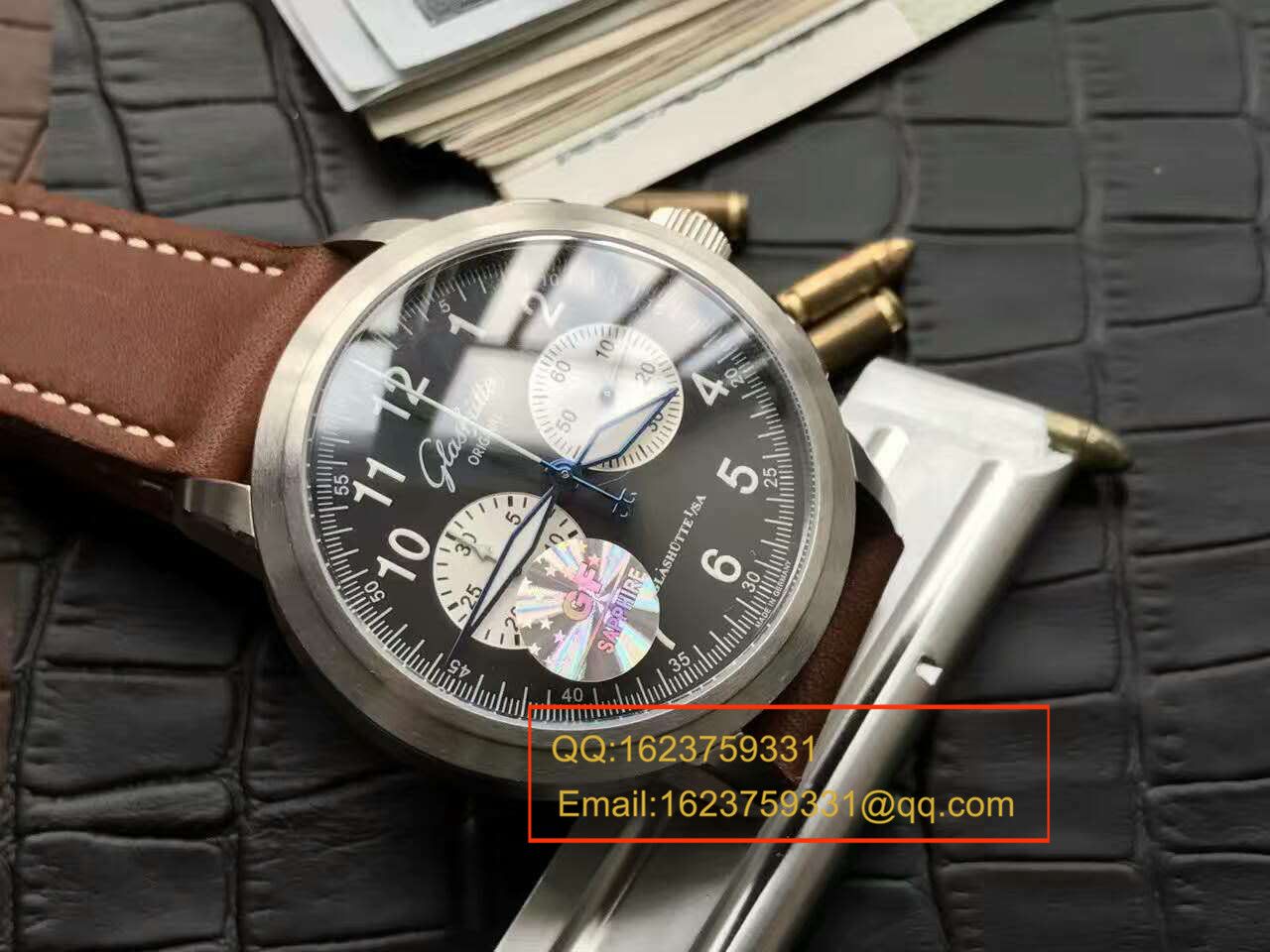 【独家视频测评】GF厂1:1超A高仿手表格拉苏蒂原创SENATOR NAVIGATOR系列39-34-07-07-04男表 / GLABA034