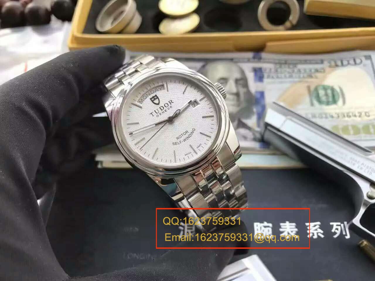 【实拍图鉴赏】台湾厂超A高仿手表帝舵骏珏系列56000-68060男士机械手表 / DT008