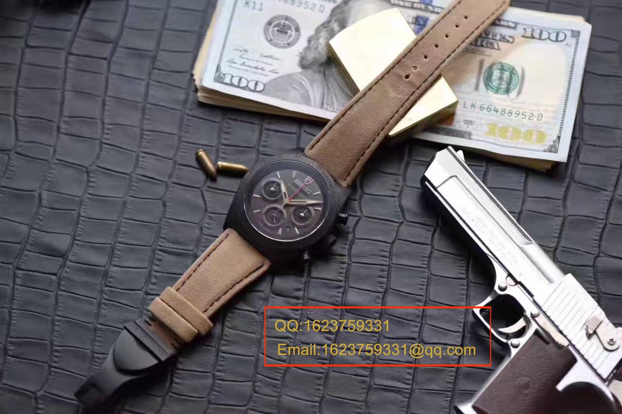 【ZF厂一比一高精仿手表】帝舵《杜卡迪大魔鬼》FASTRIDER BLACK SHIELD系列42000CN皮带腕表 / DTBC005