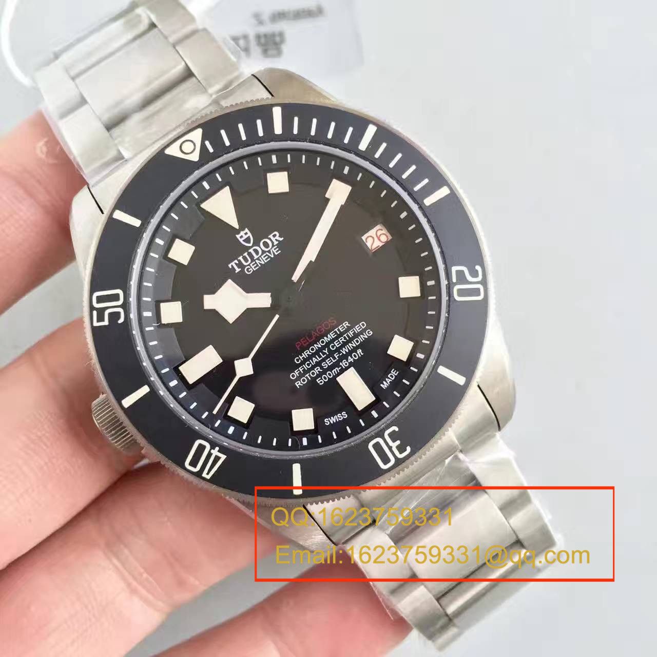 【ZF厂一比一复刻高仿手表】帝舵反手左撇子25610TNL全新领潜型LHD左撇子腕表 / DT027