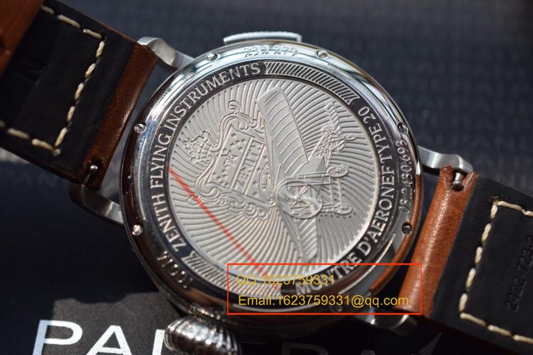 【独家视频测评KW超A一比一精高仿手表】真力时飞行员系列03.2430.693/21.C723男表 / ZSL026