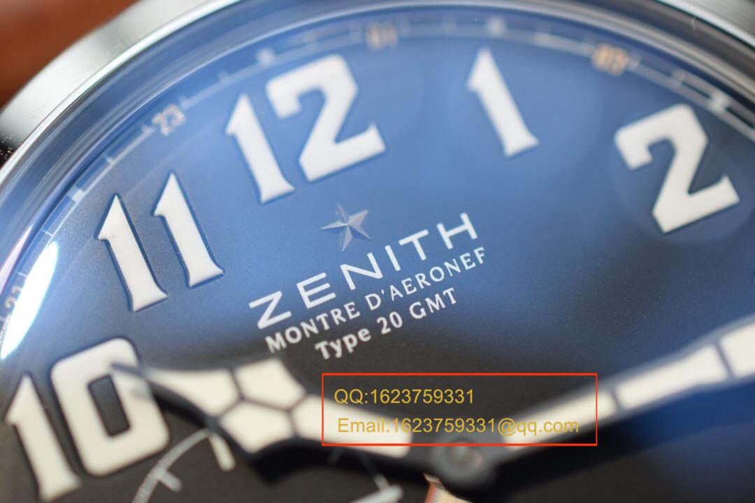 【独家视频测评KW超A一比一精高仿手表】真力时飞行员系列03.2430.693/21.C723男表 / ZSL026