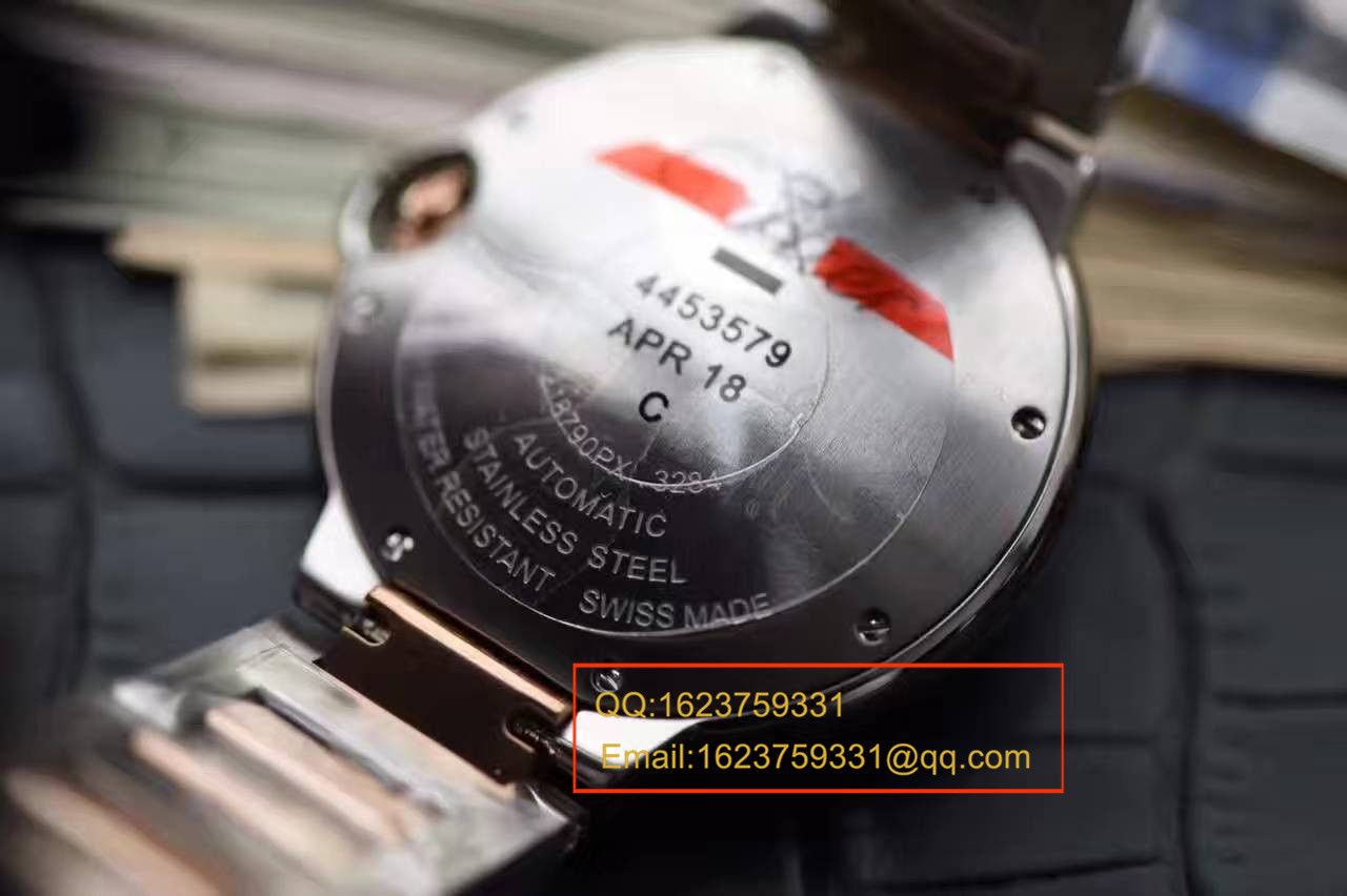 【独家视频测评V6厂1:1高精仿手表】卡地亚蓝气球系列W2BB0003《中号蓝气球36毫米》女士腕表 / KAG094