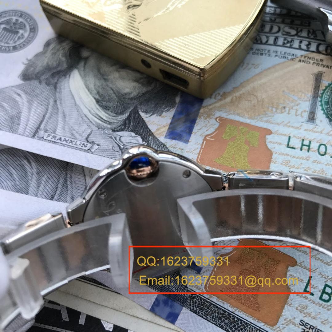 【视频解析小号蓝气球28毫米】V6厂1:1复刻高仿手表之卡地亚蓝气球系列WE902052石英女表 / K084