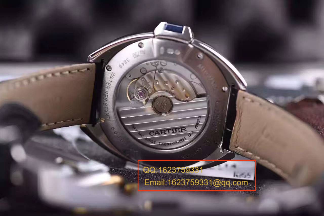 【独家视频测评KW厂一比一高精仿手表】卡地亚钥匙系列 WSCL0006女装35毫米手表 / KAI005