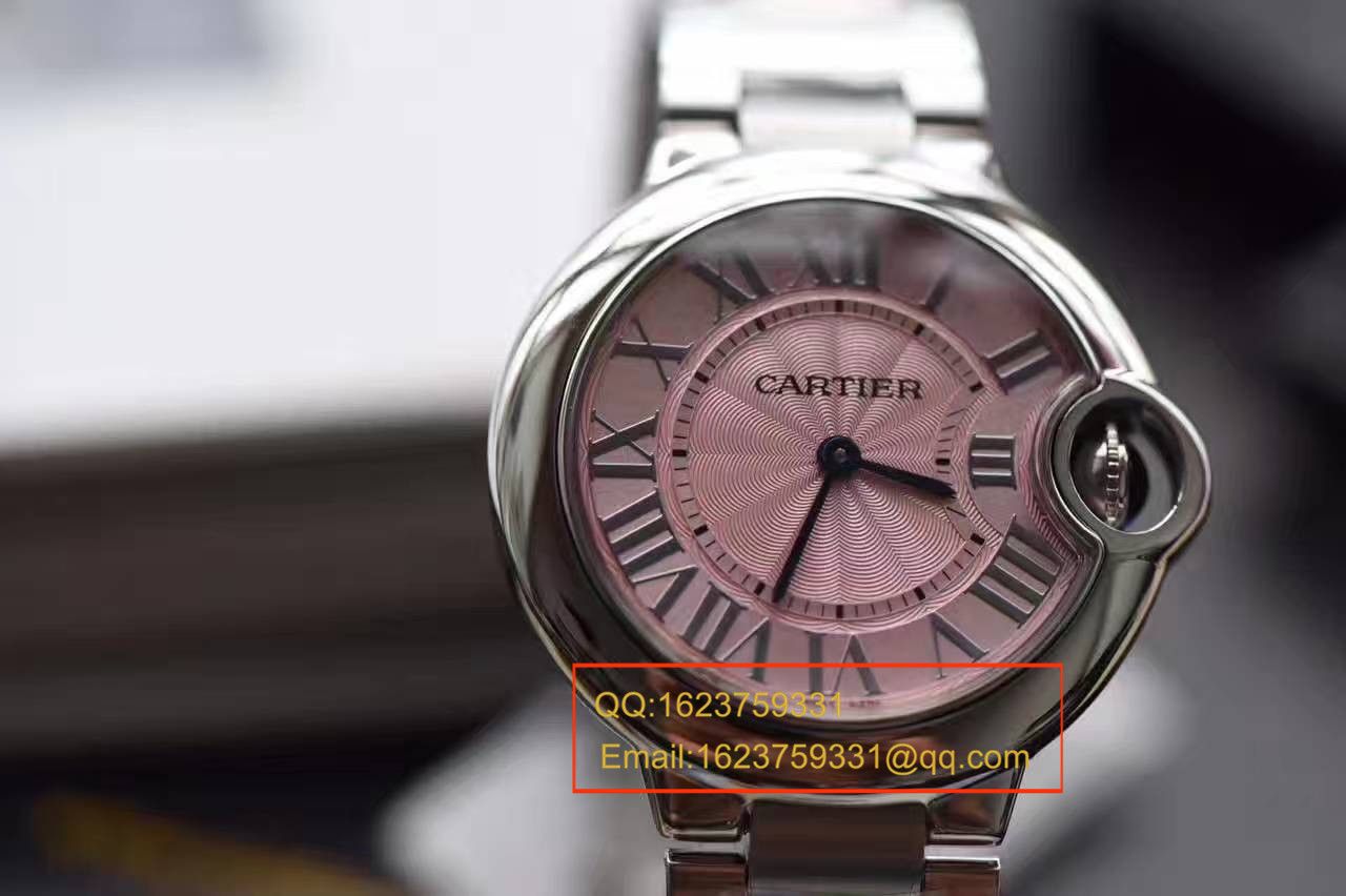 【HBBV6厂一比一超A高仿手表】卡地亚蓝气球系列W6920038女士28毫米/33毫米石英腕表 / K121