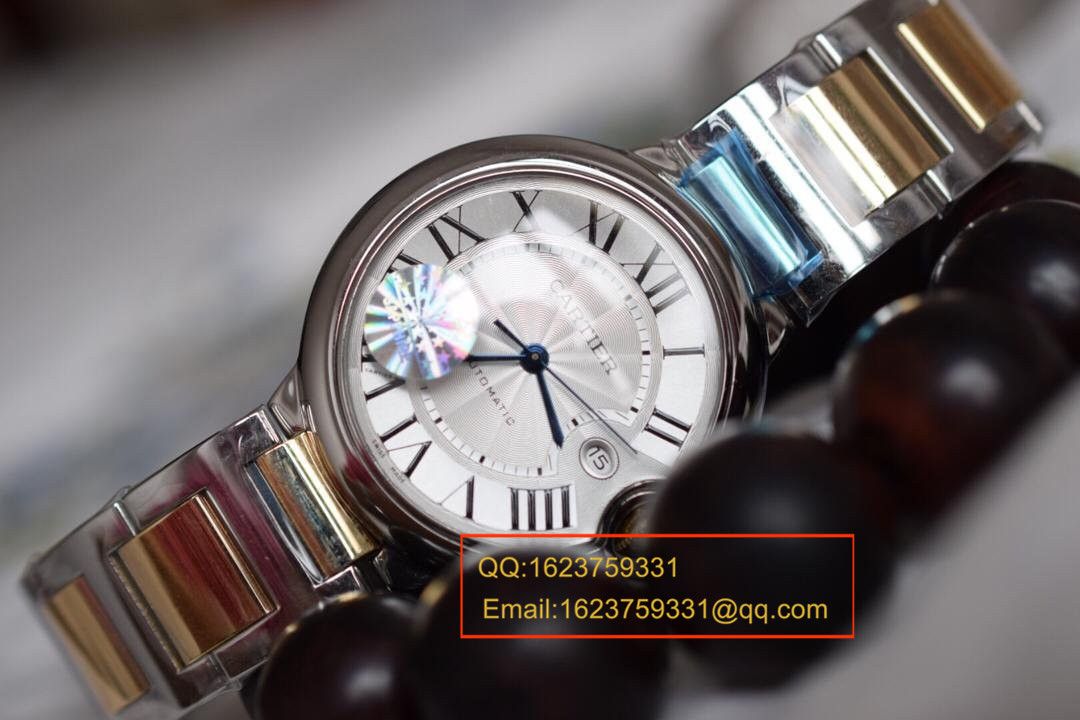 【HBBV6厂一比一复刻手表】卡地亚蓝气球系列《男款42MM包真18K黄金特别定制版》W69009Z3腕表 / KBF091