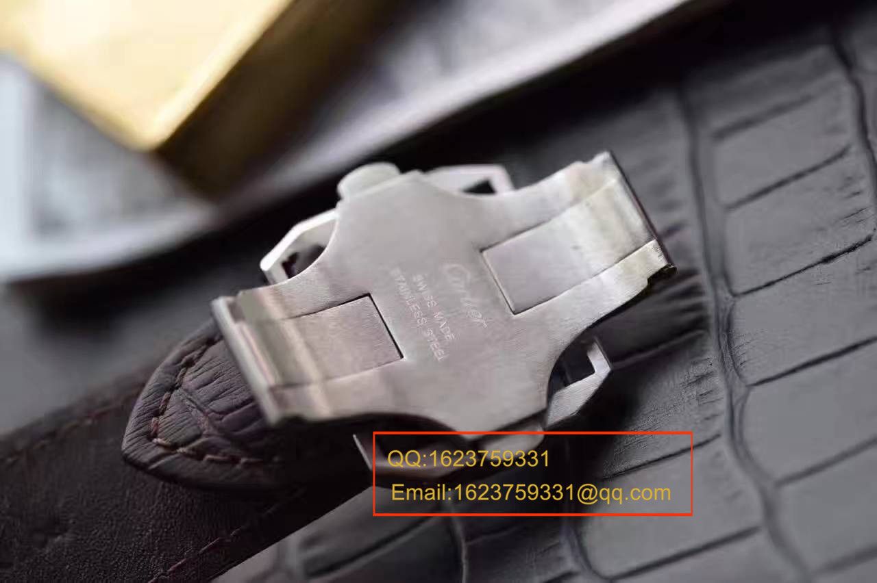 【HBBV6厂1:1复刻高仿手表】卡地亚山度士系列W20090X8腕表 / KDY077