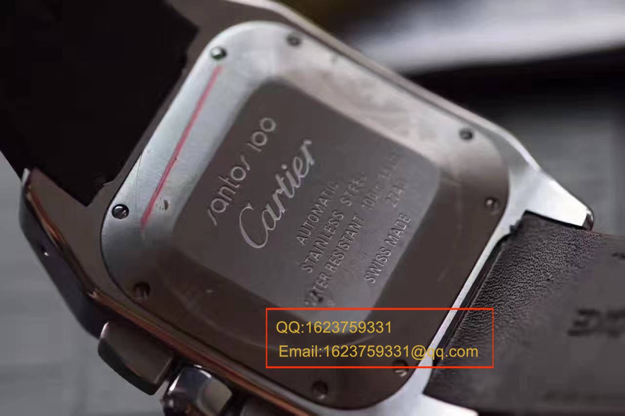 【HBBV6厂1:1复刻高仿手表】卡地亚山度士系列W20090X8腕表 / KDY077