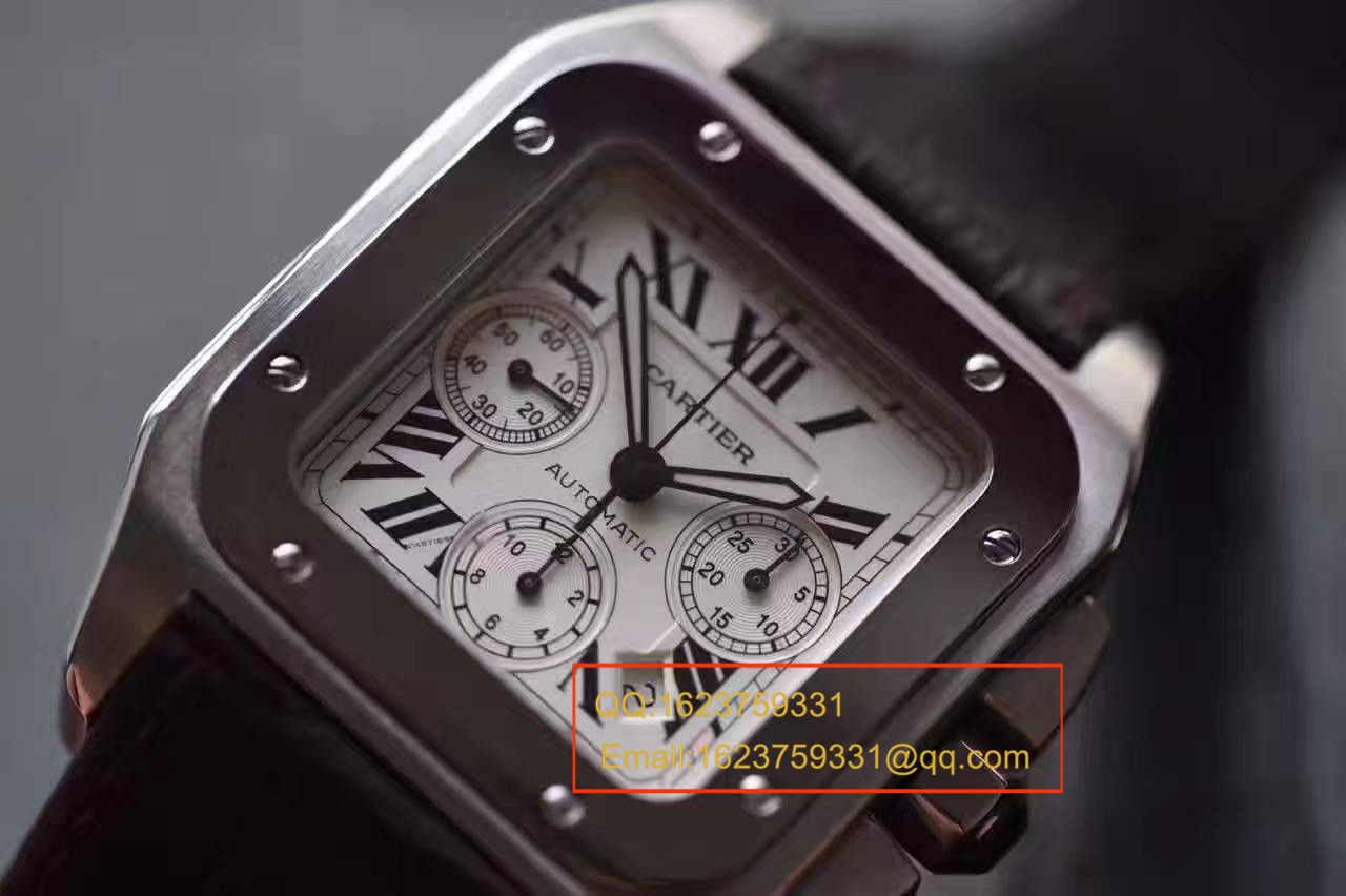 【HBBV6厂1:1复刻高仿手表】卡地亚山度士系列W20090X8腕表 / KDY077