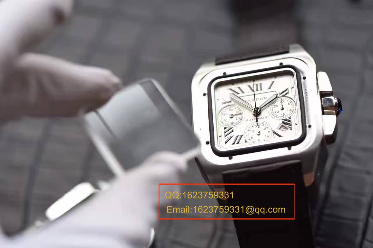 【HBBV6厂1:1复刻高仿手表】卡地亚山度士系列W20090X8腕表 / KDY077