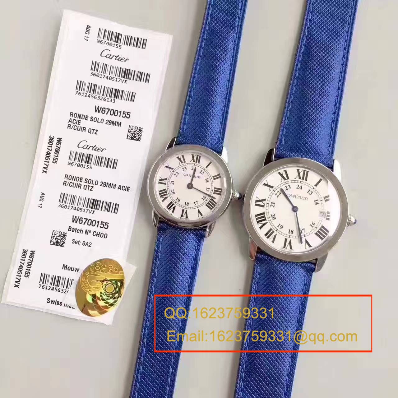 【K11厂正品开模顶级复刻高仿手表】卡地亚RONDE DE CARTIER伦敦SOLO系列W6700155、W6700255女士石英腕表 / KAD078