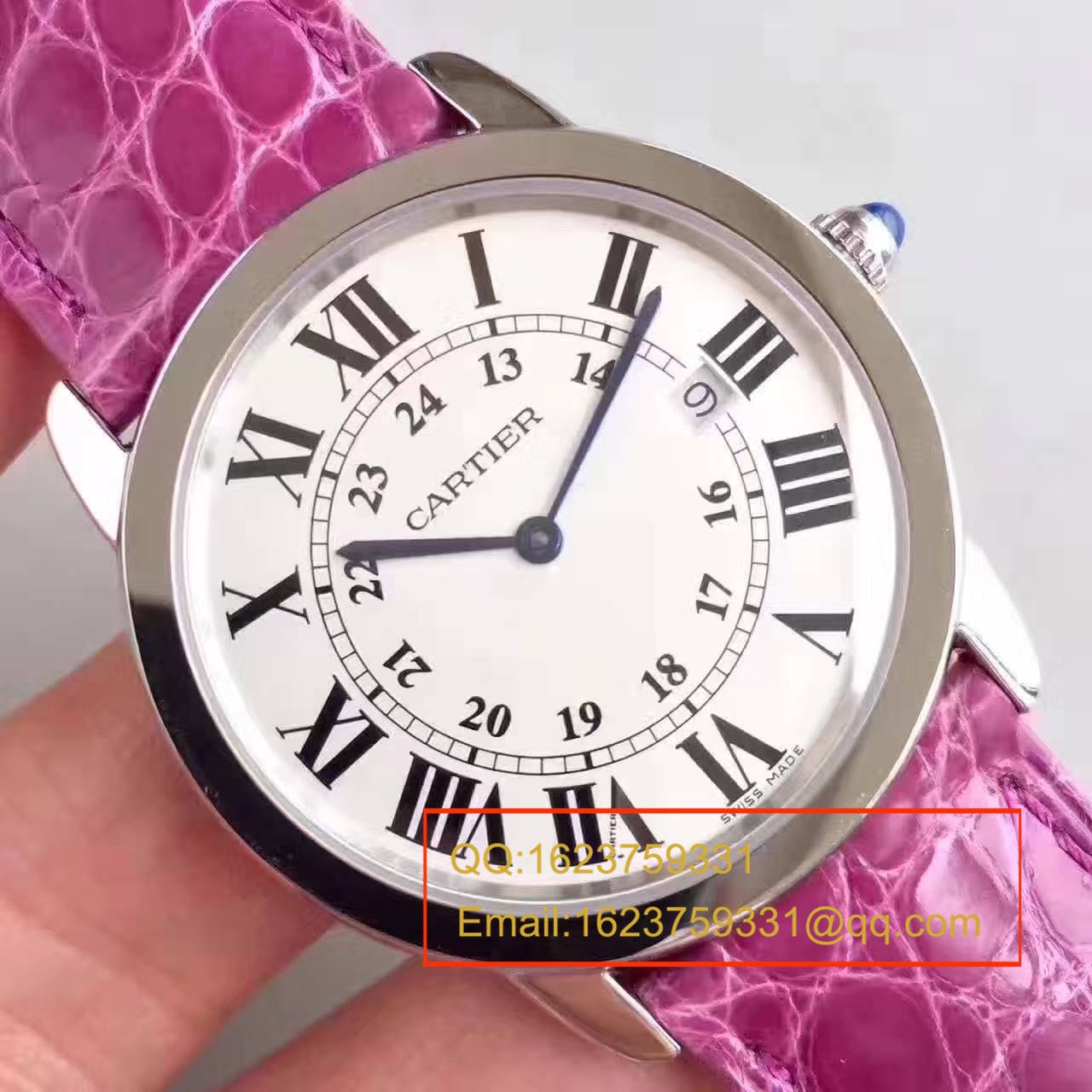 【K11厂正品开模顶级复刻高仿手表】卡地亚RONDE DE CARTIER伦敦SOLO系列W6700155、W6700255女士石英腕表 / KAD078