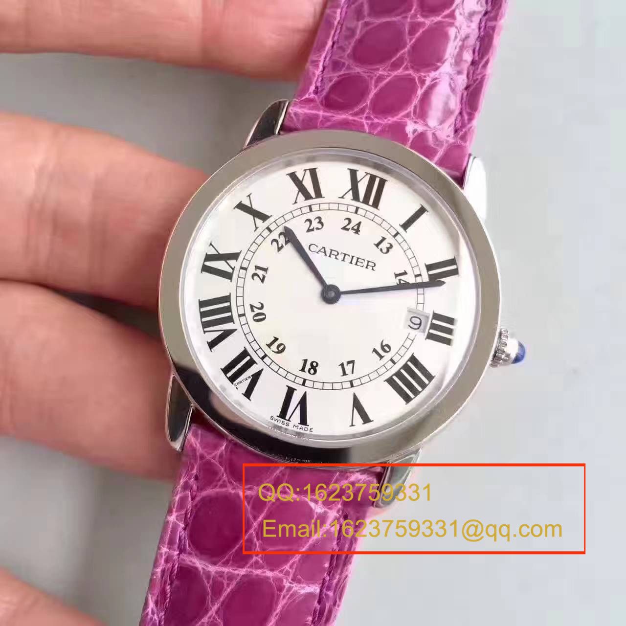 【K11厂正品开模顶级复刻高仿手表】卡地亚RONDE DE CARTIER伦敦SOLO系列W6700155、W6700255女士石英腕表 / KAD078