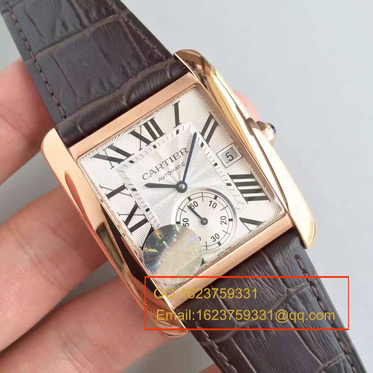 【JF一比一高精仿手表】卡地亚英式 Tank MC 坦克系列终极版本 W5330001腕表 / KAG022