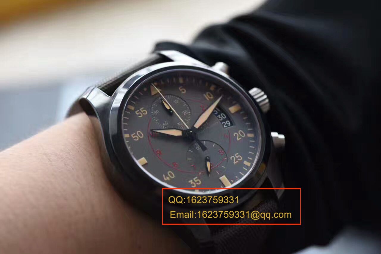 【独家视频测评】V6厂一比一超A精仿手表万国 TOP GUN MIRAMAR海军空战部队MIRAMAR 腕表系列IW388002 / WG083