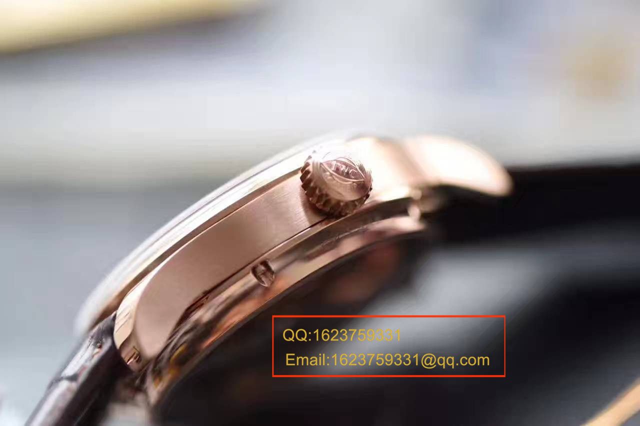 【独家视频测评】【YL厂一比一超A复刻高仿手表】万国葡萄牙系列IW504202自动陀飞轮逆跳腕表 / WG299