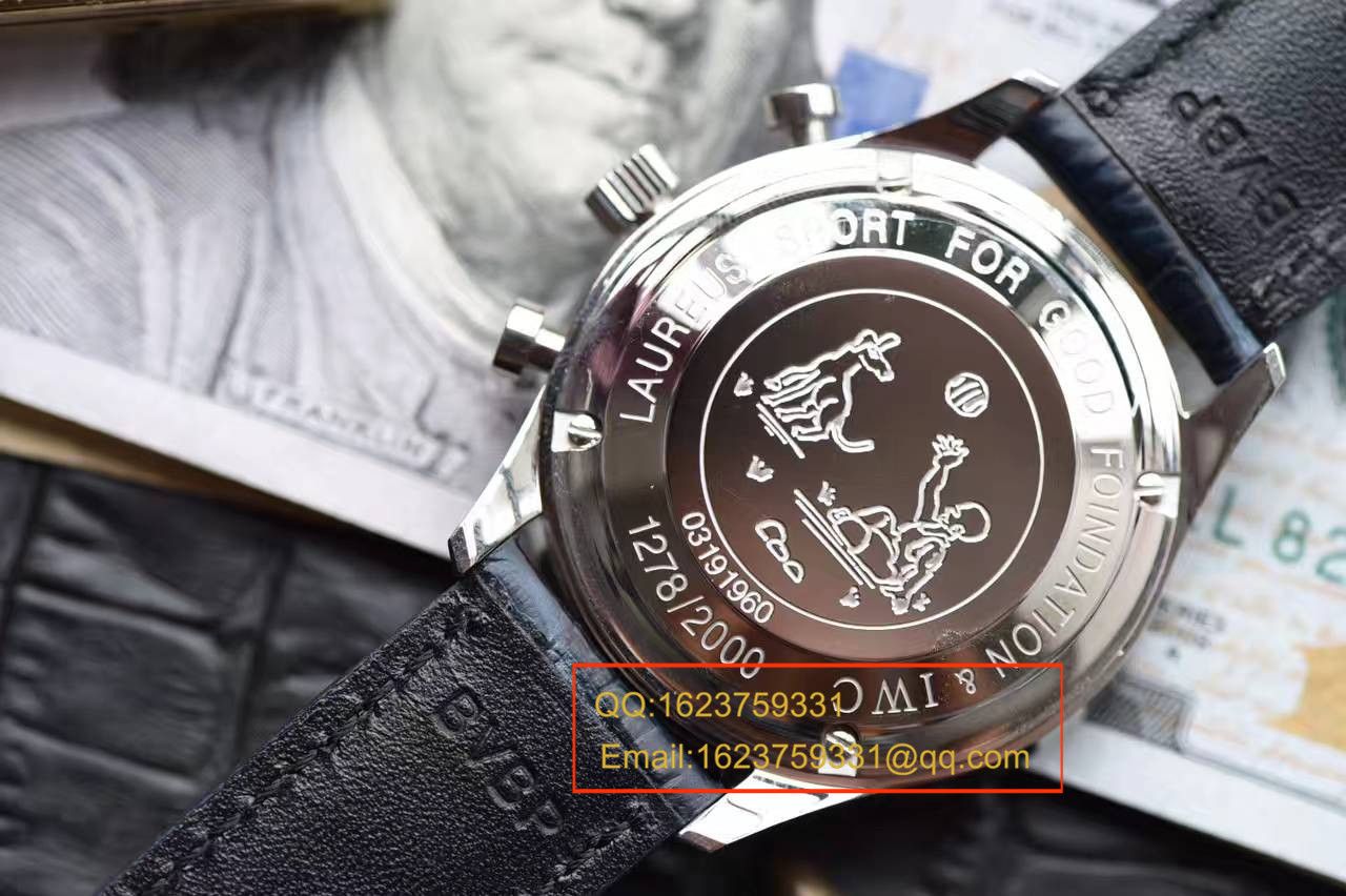 【独家视频测评】【YL厂1比1超A高精仿手表】万国葡计劳伦斯特别版最高v7版本IW371432腕表 / WG298