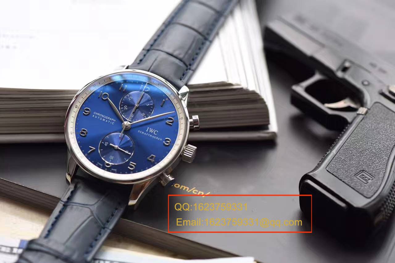 【独家视频测评】【YL厂1比1超A高精仿手表】万国葡计劳伦斯特别版最高v7版本IW371432腕表 / WG298